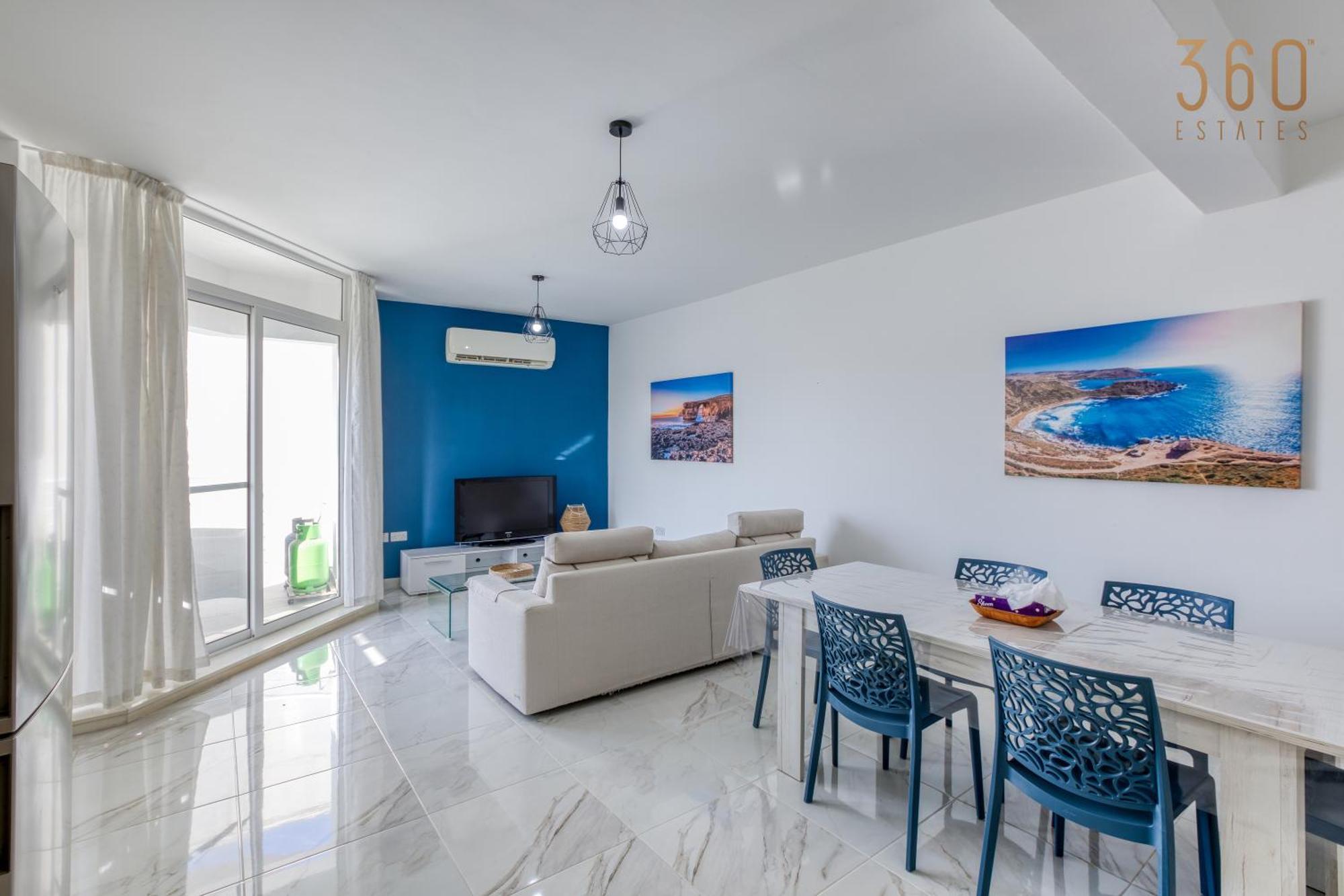 Modern 3br With Lovely Terrace In By 360 Estates Apartment Mellieha